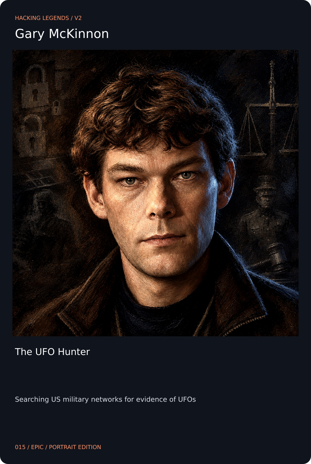 Gary McKinnon card front
