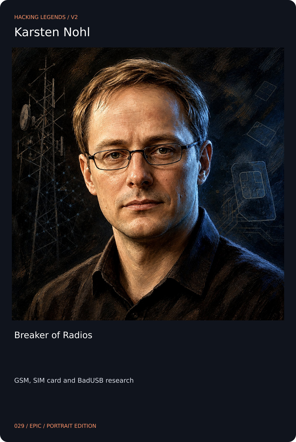 Karsten Nohl card front