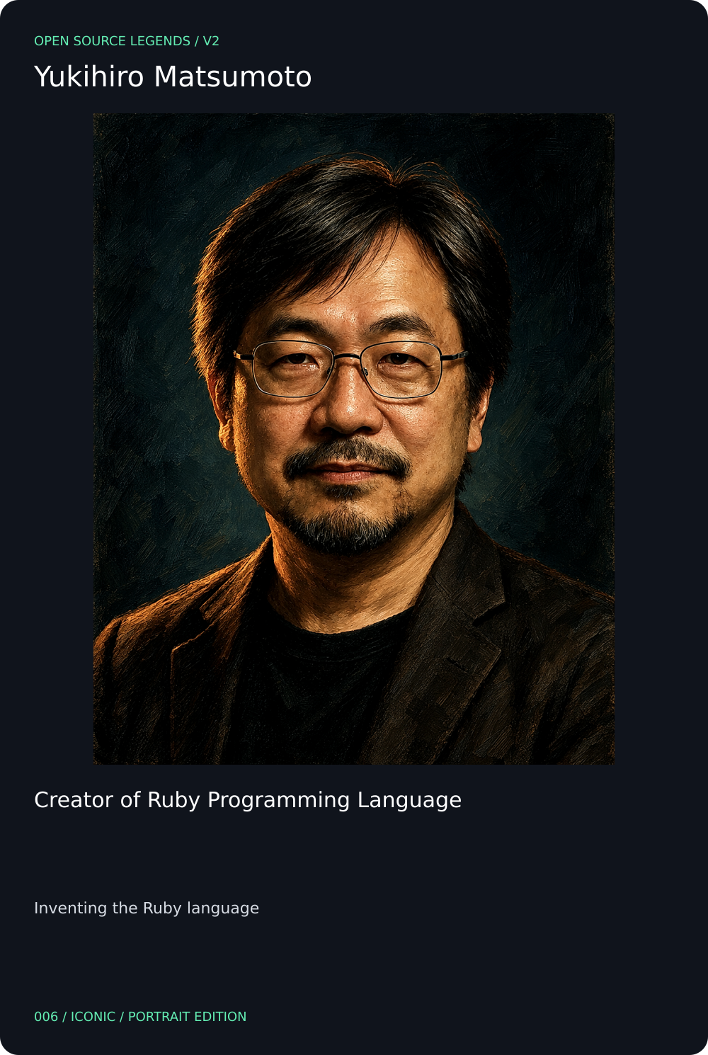 Yukihiro Matsumoto card front