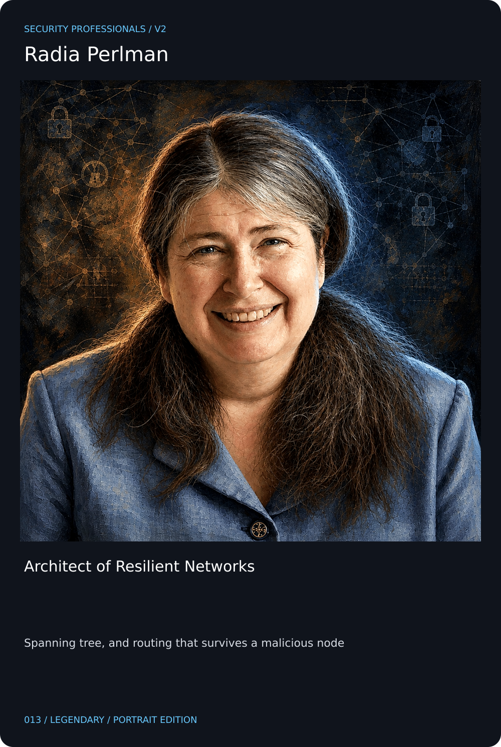 Radia Perlman card front