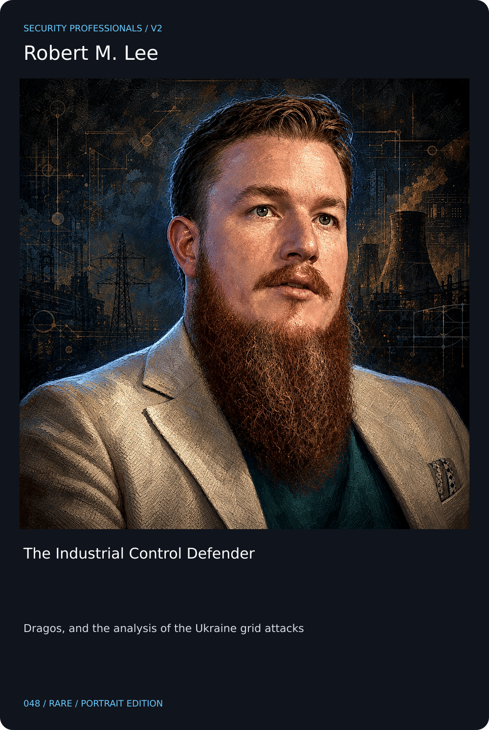 Robert M. Lee card front